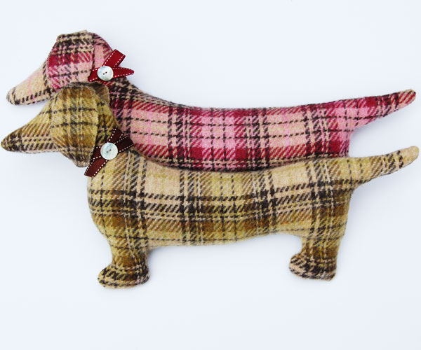 dachshund wheatdog green