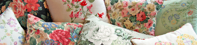 vintage cushions