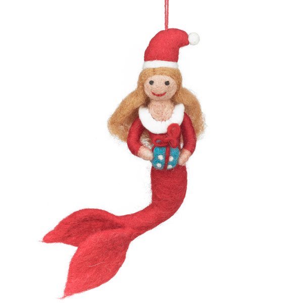 Christmas Mermaid Decoration