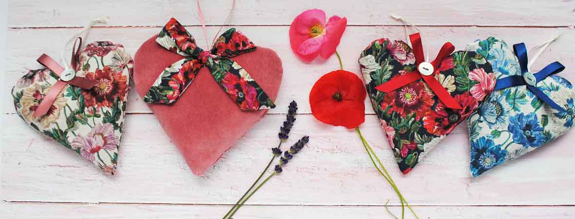 Liberty Lavender Hearts