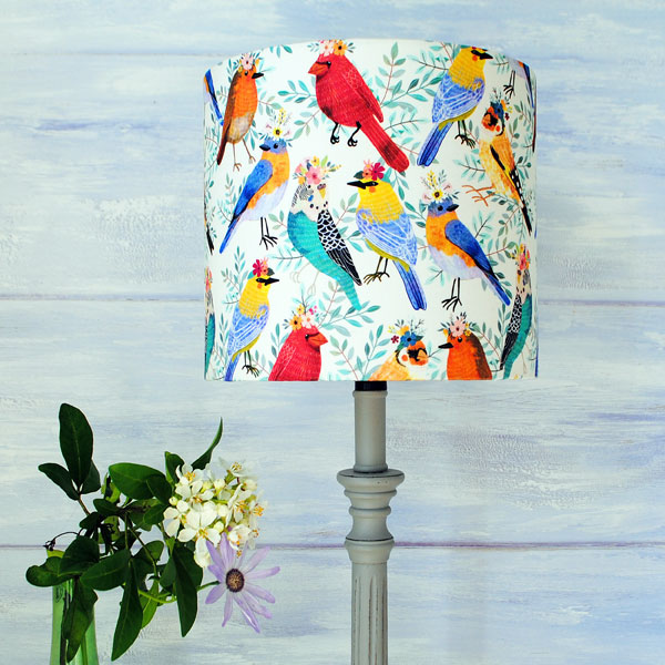 birdie lampshade