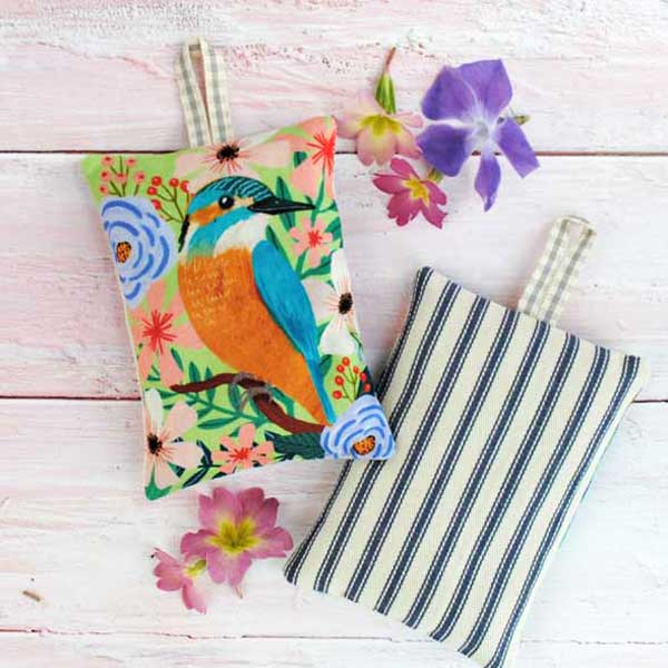 Beautiful Birds Lavender Bag