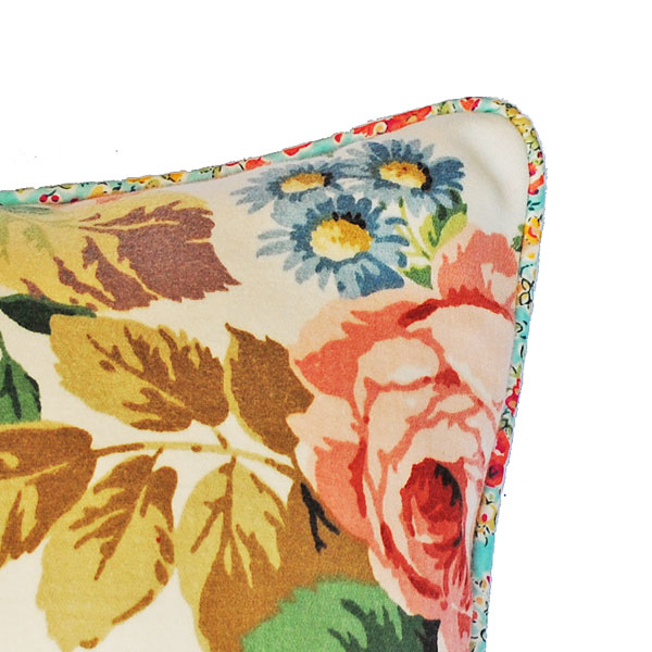 Chelsea roses cushion