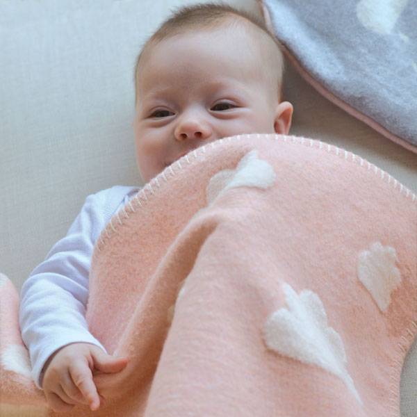 cloud baby blanket