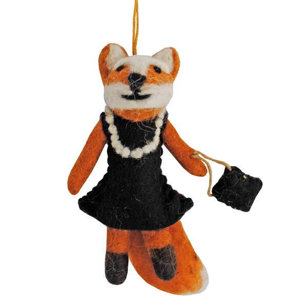 Coco the Fashion Fox Decoration