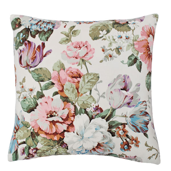 Pastel Floral Cushion