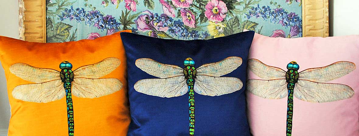 Dragonfly Cushions