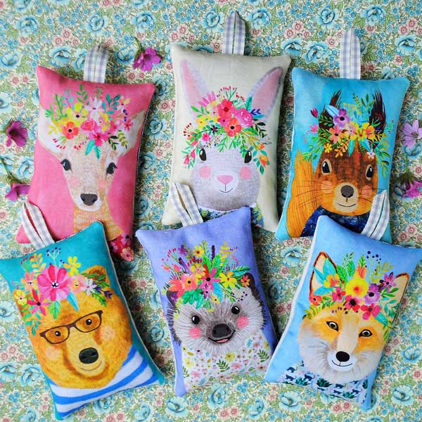 Forest Friends Lavender Bags