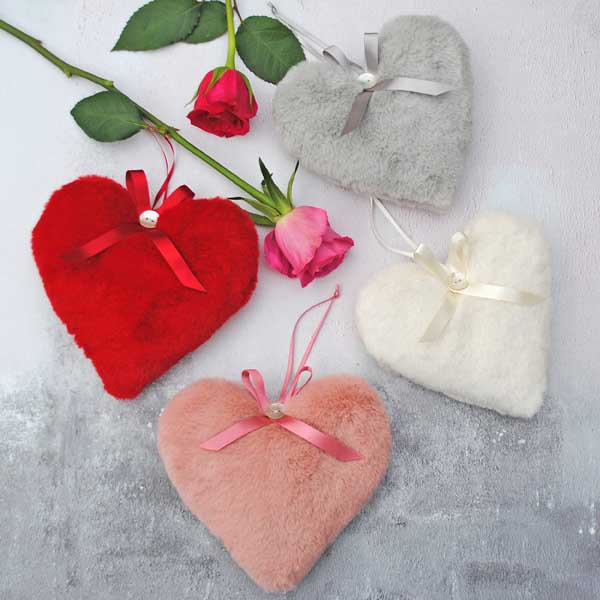 Fur Lavender Heart
