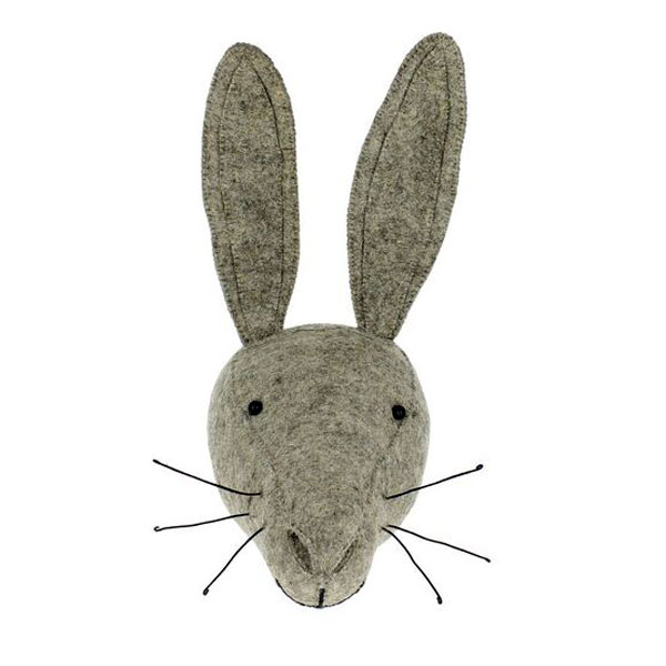 Felt Hare Head