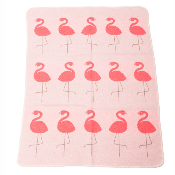 Flamingo Baby Blanket