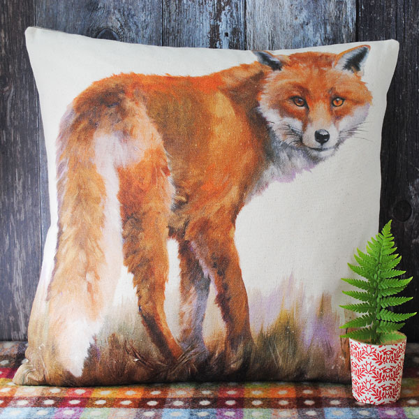 Fox cushion