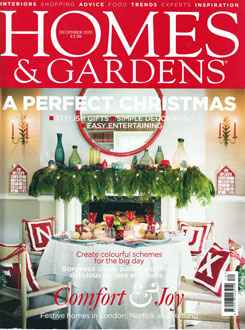 Homes and Gardens Dec 2012