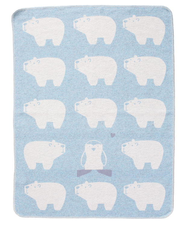Polar Bear Baby Blanket