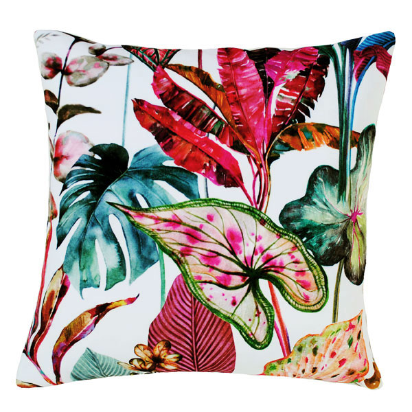 Velvet Botanical Cushion