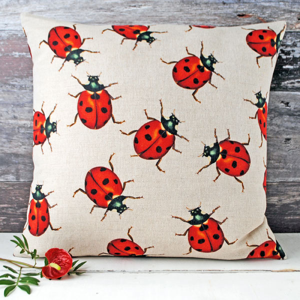 Ladybird Cushion