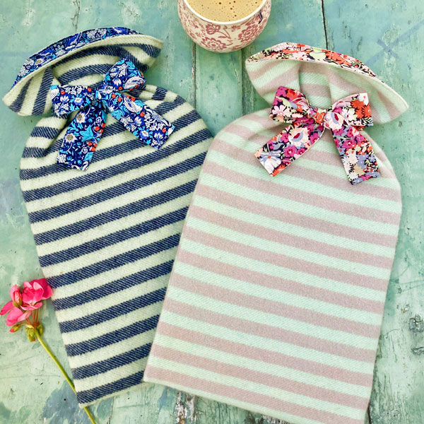 Lambswool & Liberty Hot Water Bottle