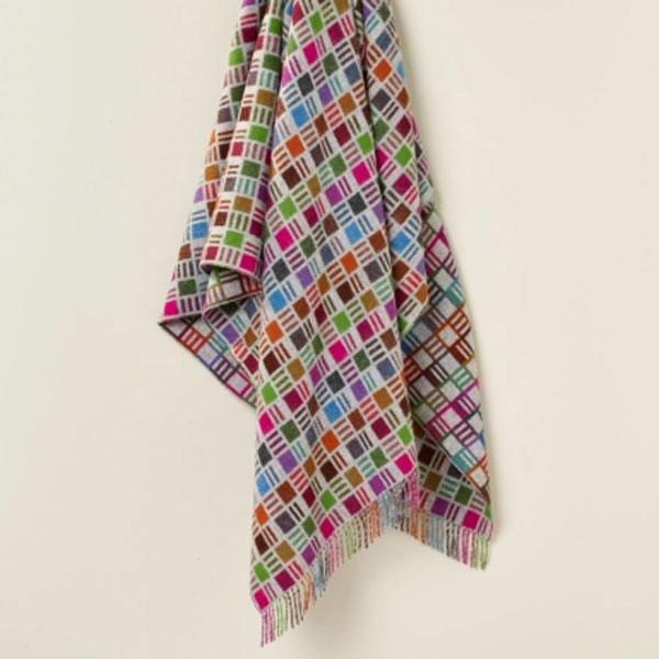 Lambswool Ribbon Throw