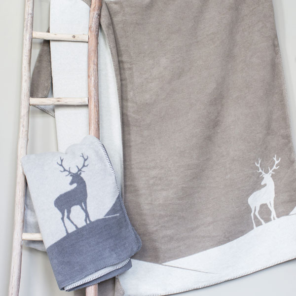 Landscape Stag Throw
