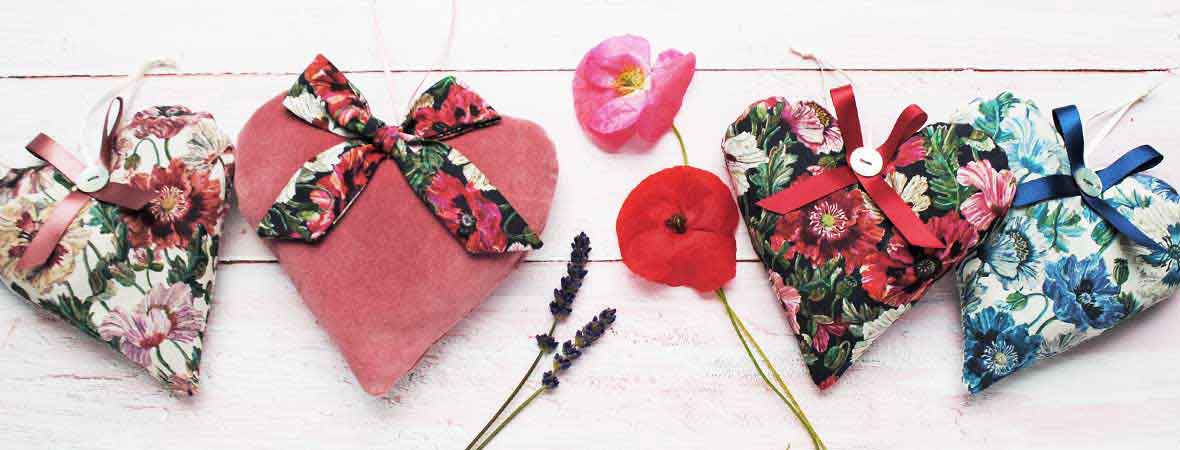 Liberty Lavender Hearts