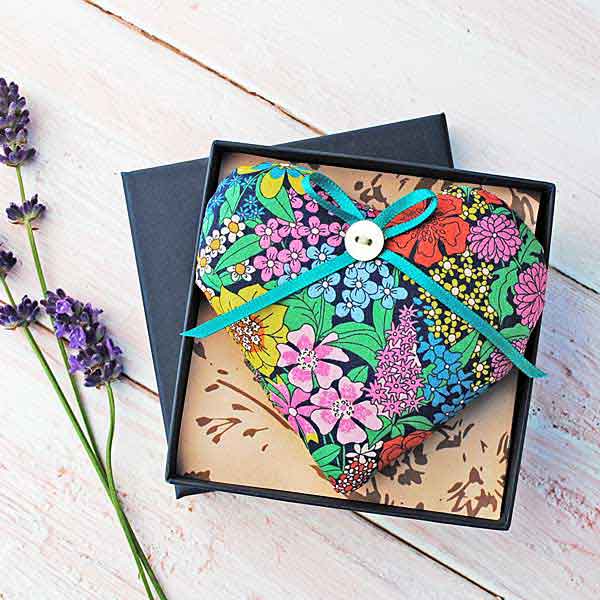 Liberty Lavender Heart in a Box