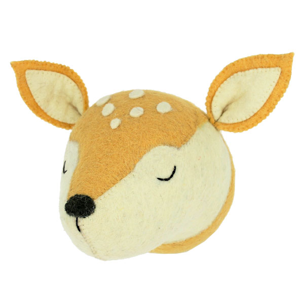 Sleepy Deer Head