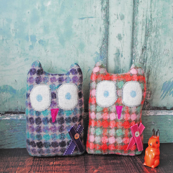 Dotty Lavender Owl