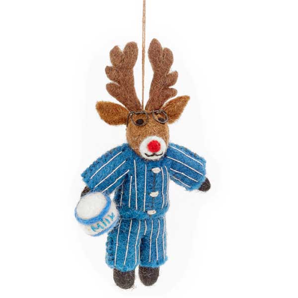 Rudolf in Pyjamas Decoration