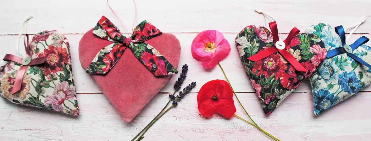 Liberty Lavender Hearts