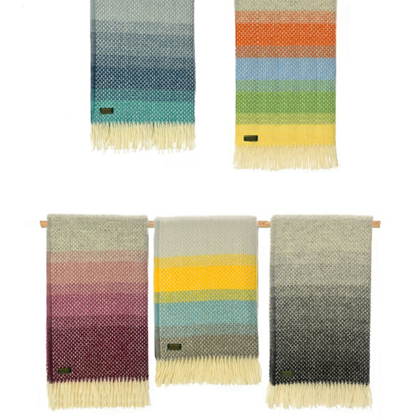 Ombre Wool Throw