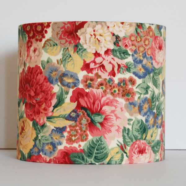 Peony and Roses Lampshade
