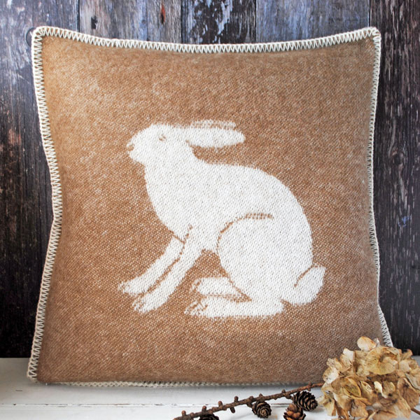 rabbit cushion