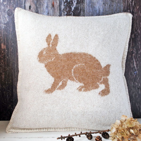 rabbit cushion