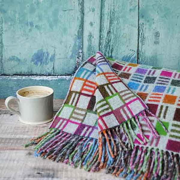 Lambswool Ribbons Throw