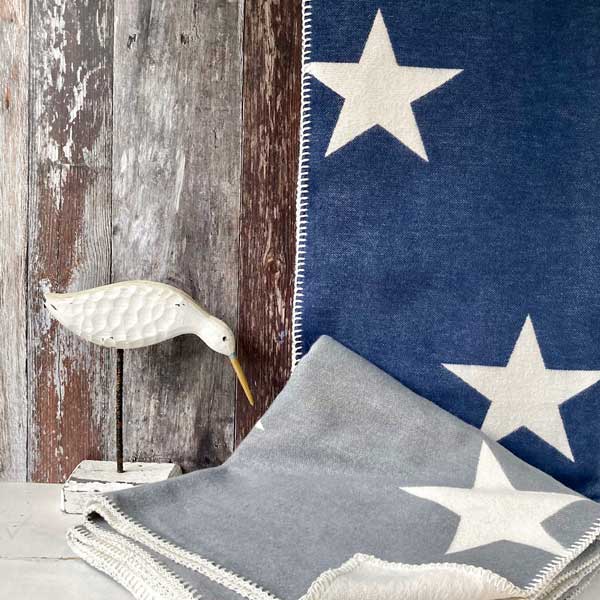 Cotton Star Throw