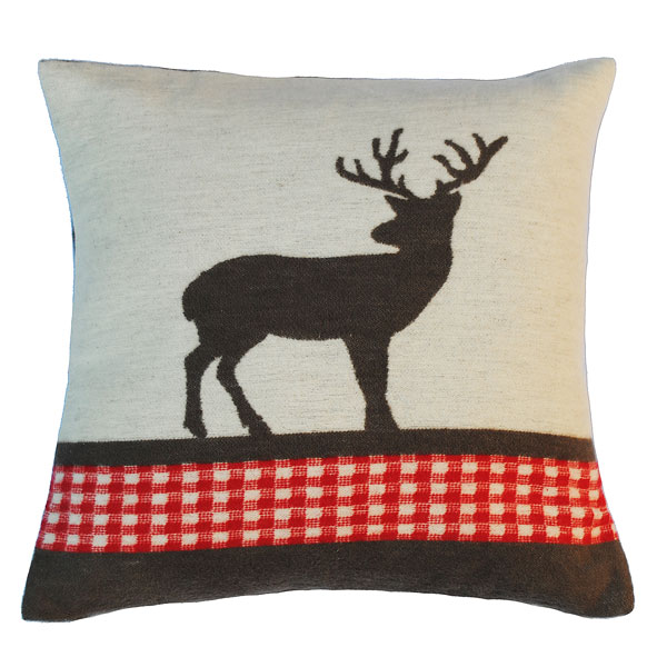 stag border cushion