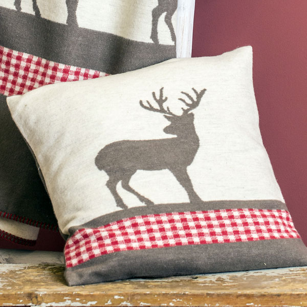 Stag Border Cushion