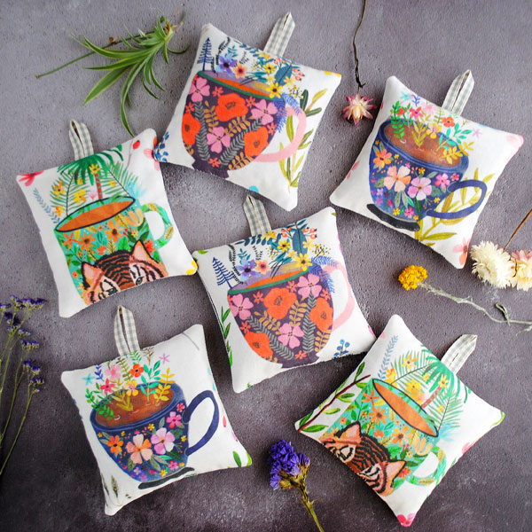 Teacup Lavender Bag