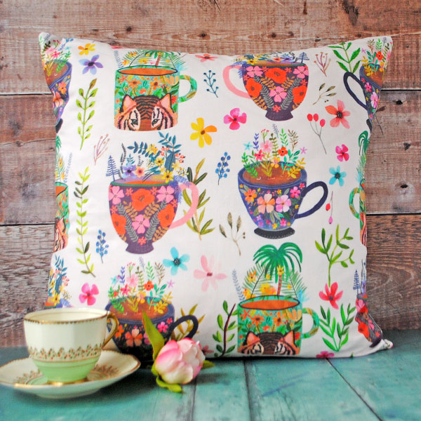 Teacups Cushion