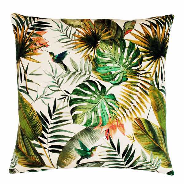 Tropical Leaf Cushion