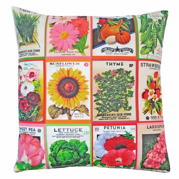 Seed Packet Cushion