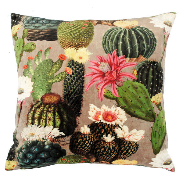 Velvet Cacti Cushion