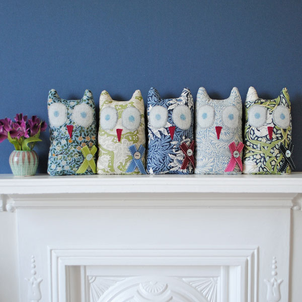 Chintz Lavender Owl