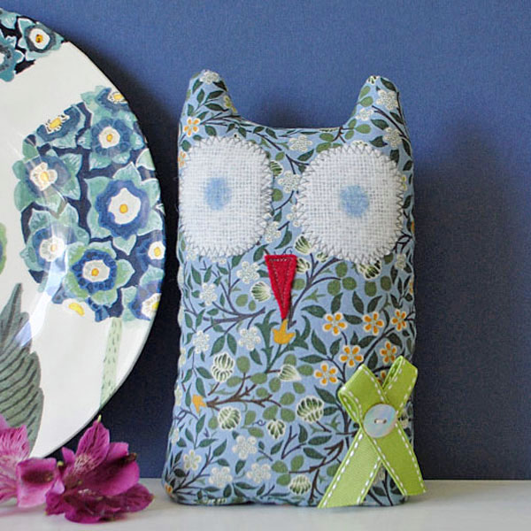 Chintz Lavender Owl