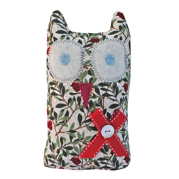 Winter Berry Lavender Owl