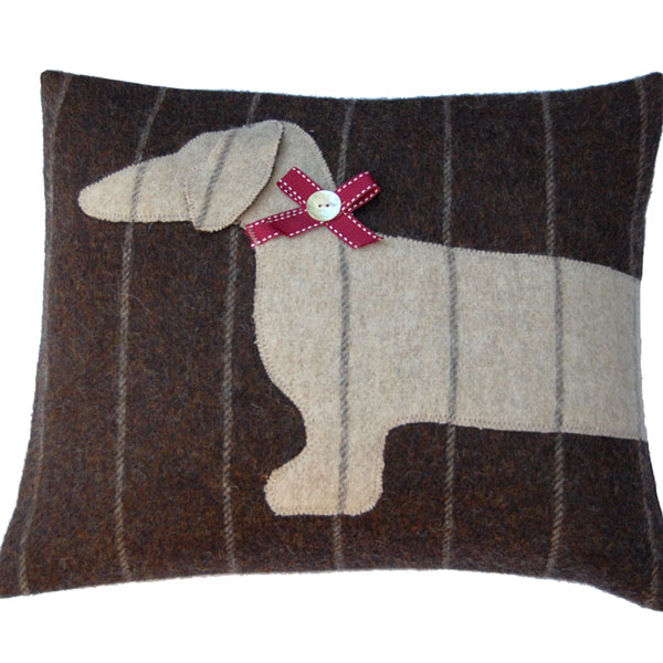 Dachshund Cushion Set from Indigo and Rose