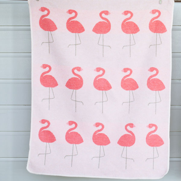 Flamingo Baby Blanket