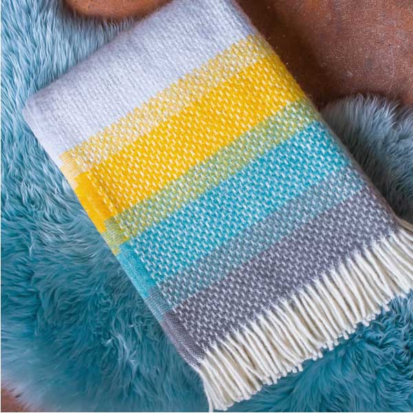 Ombre Wool Throw
