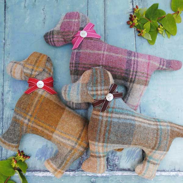 Wool Lavender Dogs